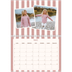 Calendrier photo A4 double (30 x 40 cm) — Motifs rétros [Mars]
