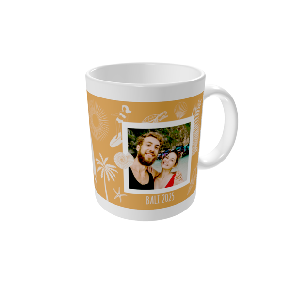 Mug personnalisé — Randonnée tropicale