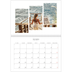 Calendrier photo A4 double (30 x 40 cm) — Fragments de voyage [Mars]