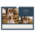 Calendrier photo A4 — Ardoise et sérifs [Janvier]