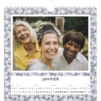 Calendrier photo carré — En floraison