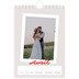 Calendrier photo A5 — Signature carmin [Avril]