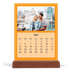 Calendrier de bureau support bois - portrait  — Un monde en couleur [couverture]