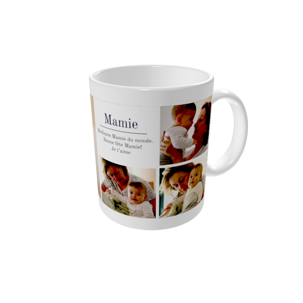 Mug personnalisé — Un petit mot pour Mamie