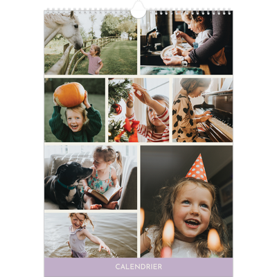 A3 Calendrier annuel — Chapitres pastel [couverture]