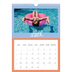 Calendrier photo A4 (20 x 30 cm) — Papier peint acidulé [Avril]
