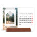 Calendrier de bureau support bois - paysage   — L'arche ouverte [couverture]