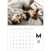 Calendrier photo A4 double (30 x 40 cm) — Projecteur sur les lettres [couverture]