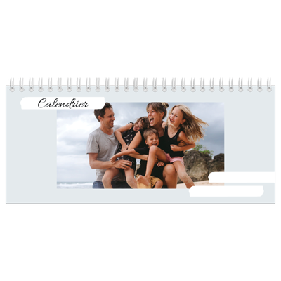 Calendrier de bureau — Tons neutres [couverture]