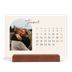 Calendrier de bureau support bois - paysage   — Arche de souvenirs [Janvier]
