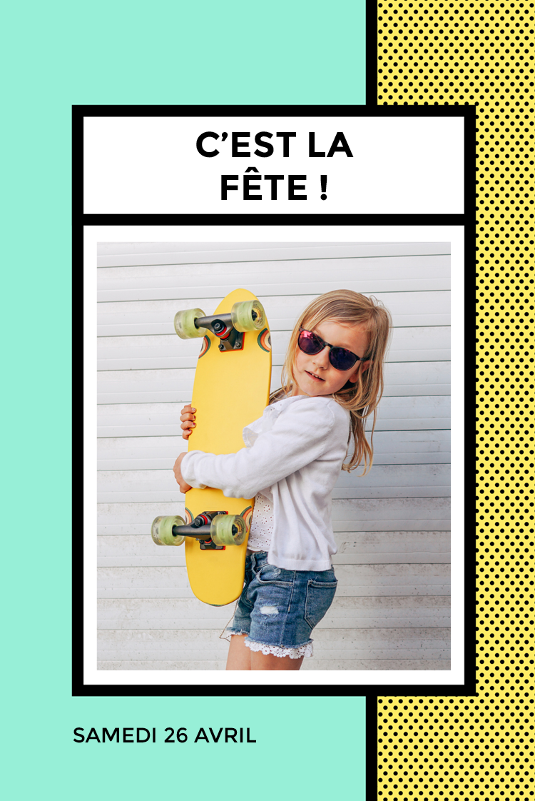 Cartons d'invitation — Pop art