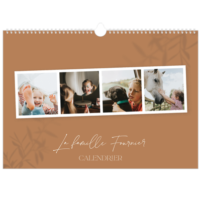 Calendrier photo A3 — Terre à terre [couverture]