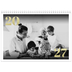 Calendrier photo A4 double (30 x 40 cm) — Larges numéros brillants [couverture]