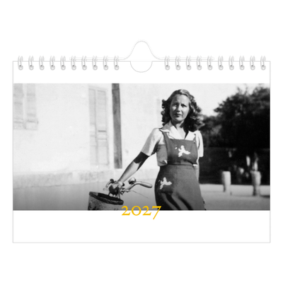 Calendrier photo A5 — Style héritage [couverture]