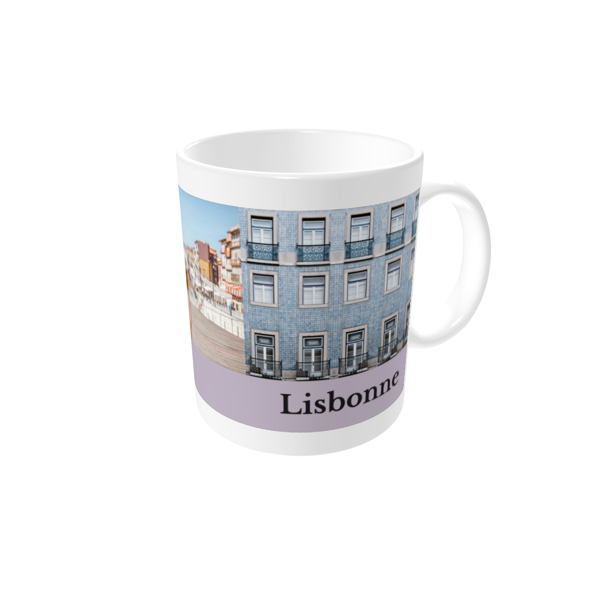 Mug personnalisé — Vues de Lisbonne