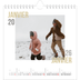 Calendriers annuels carré — Type de couple [Janvier]