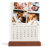 Calendrier de bureau support bois - portrait  — Souvenirs en mouvement [Avril]