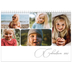 Calendrier photo A4 double (30 x 40 cm) — Instantanés et calligraphie [couverture]