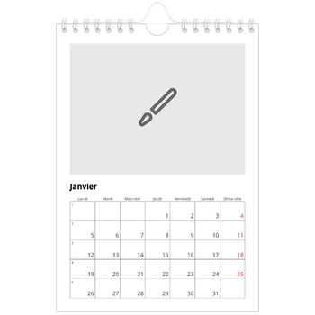 Calendrier photo A5 — Créez votre produit