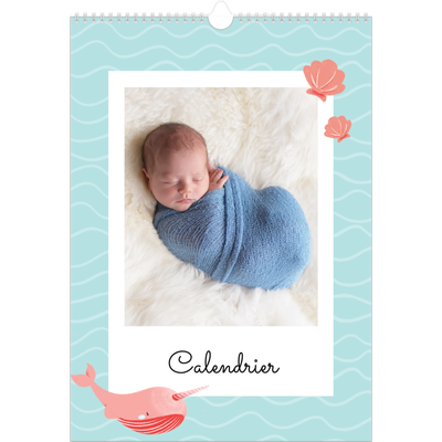 A3 Calendrier annuel — Mes petits animaux [couverture]