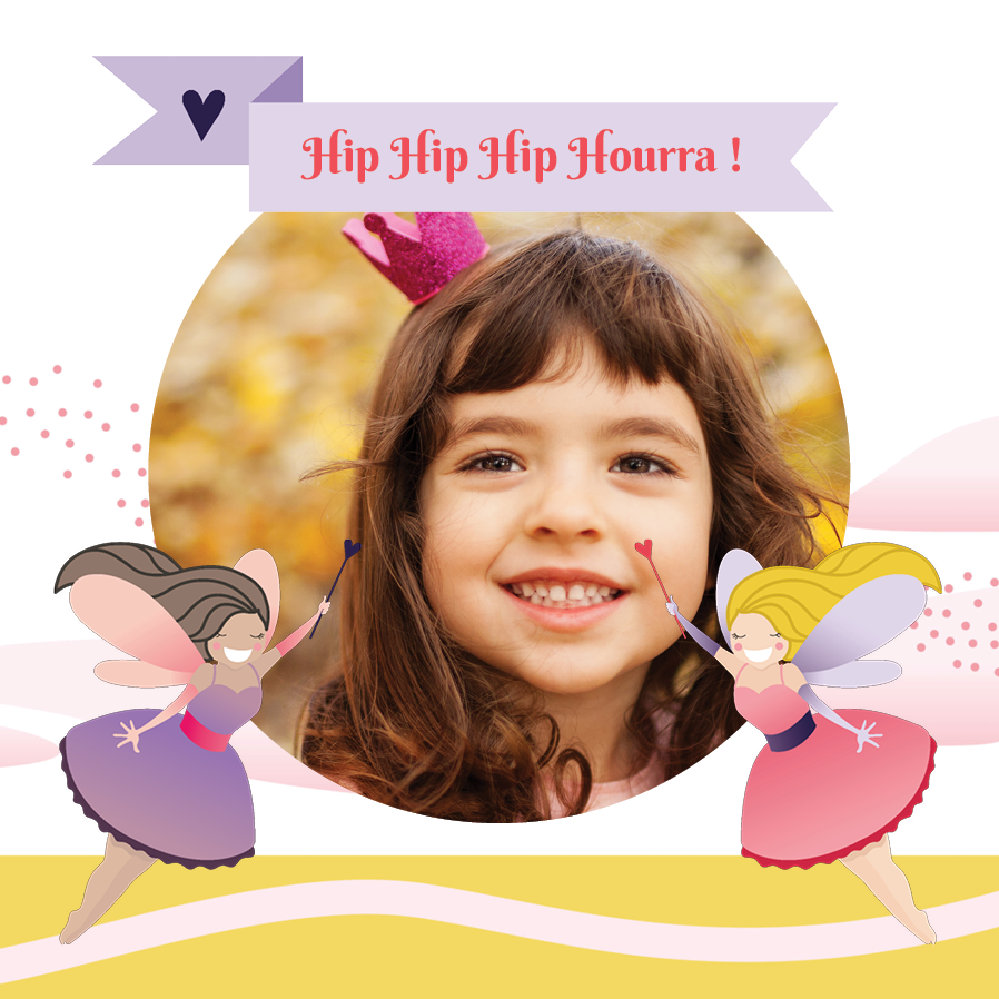 Cartons d'invitation — Illustration féerique