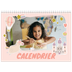 Calendrier photo A4 double (30 x 40 cm) — Licorne magique [couverture]