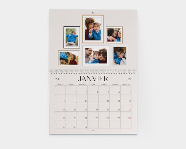Calendrier mural 2027